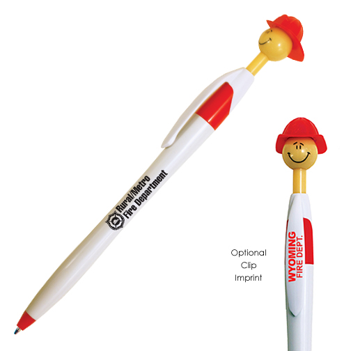 SA55056 Fire Chief Smilez Pen with Custom Imprint
